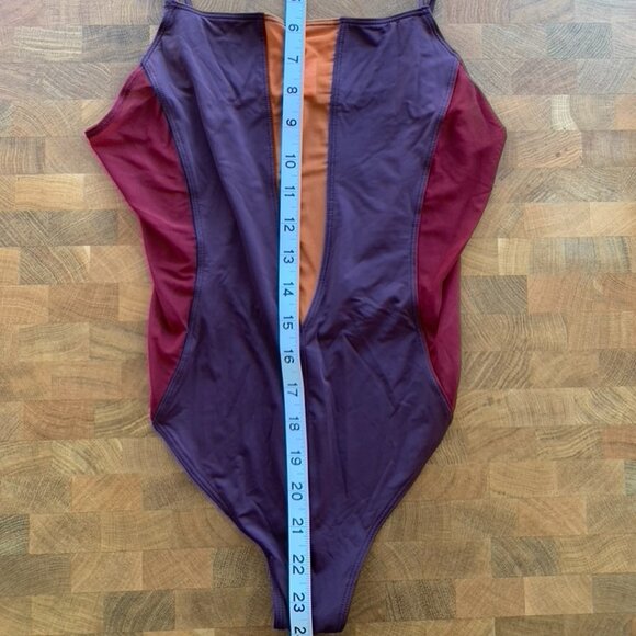 Parade Mesh Bodysuit - Mixed Browns M - Picture 3 of 5